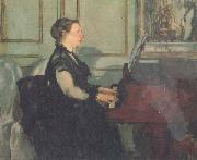 Edouard Manet Mme Manet at the Piano (mk40) Spain oil painting artist